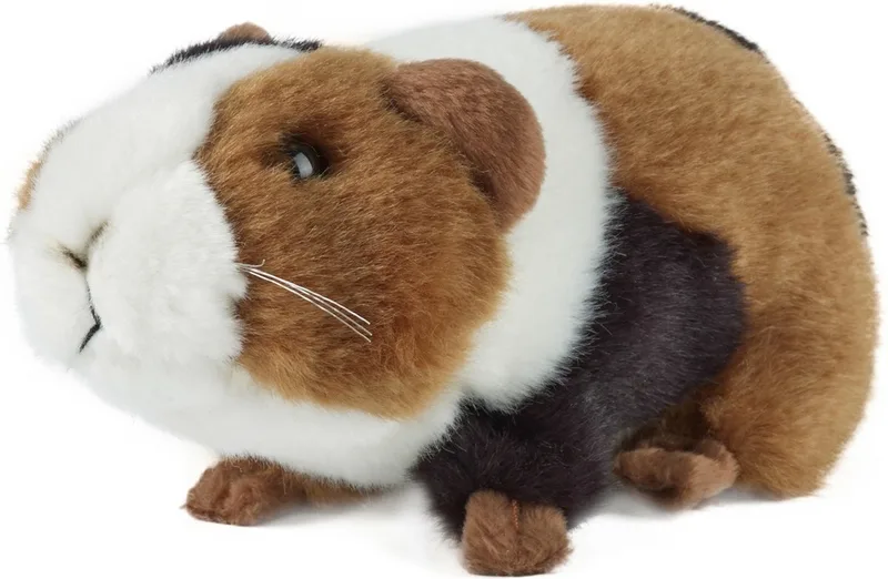 Pluche Cavia knuffel - 18 cm - kinder speelgoed knuffeldieren by Living Nature in Multicolour – product photo
