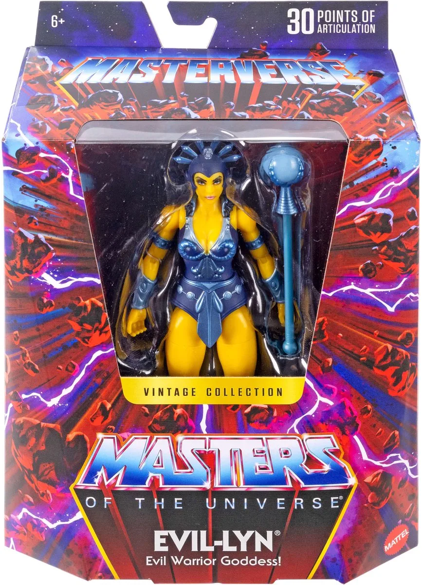 Masters of the Universe Masterverse Action Figure Vintage Collection: Evil-Lyn 18 cm Action Figuur van Mattel in Meerkleurig – productfoto