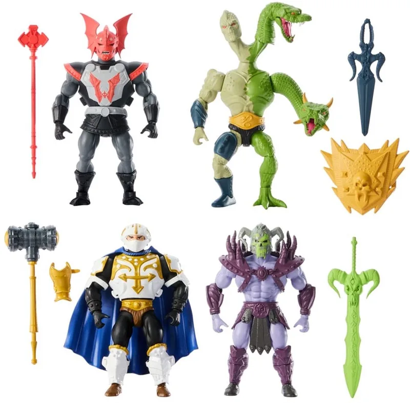 Masters of the Universe Origins Action Figure 4-Pack heo exclusive 14 cm Action Figuur van Mattel in Meerkleurig – productfoto