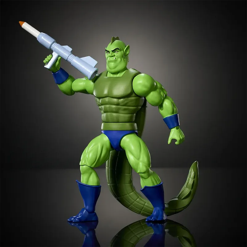 Masters of the Universe Origins Action Figure Cartoon Collection: Whiplash 14 cm Action Figuur van Mattel in Meerkleurig – productfoto 3 van 5