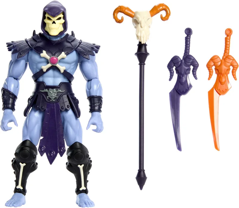 Masters of the Universe Origins Action Figure Cartoon Collection: Skeletor 14 cm Action Figuur by Mattel in Multicolour – product photo