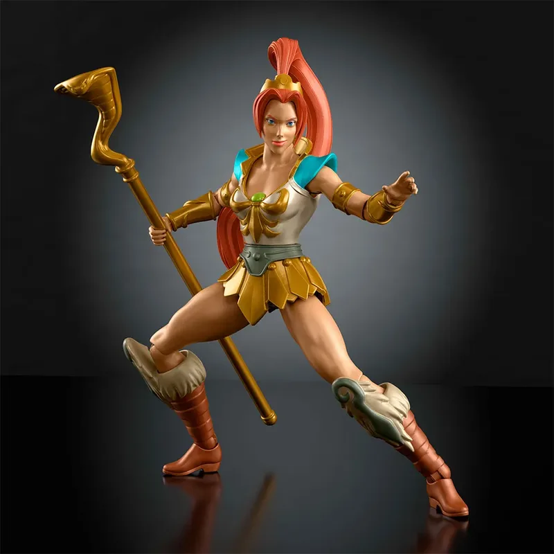 Masters of the Universe Origins Action Figure Cartoon Collection: Teela 14 cm Action Figuur van Mattel in Meerkleurig – productfoto 4 van 6