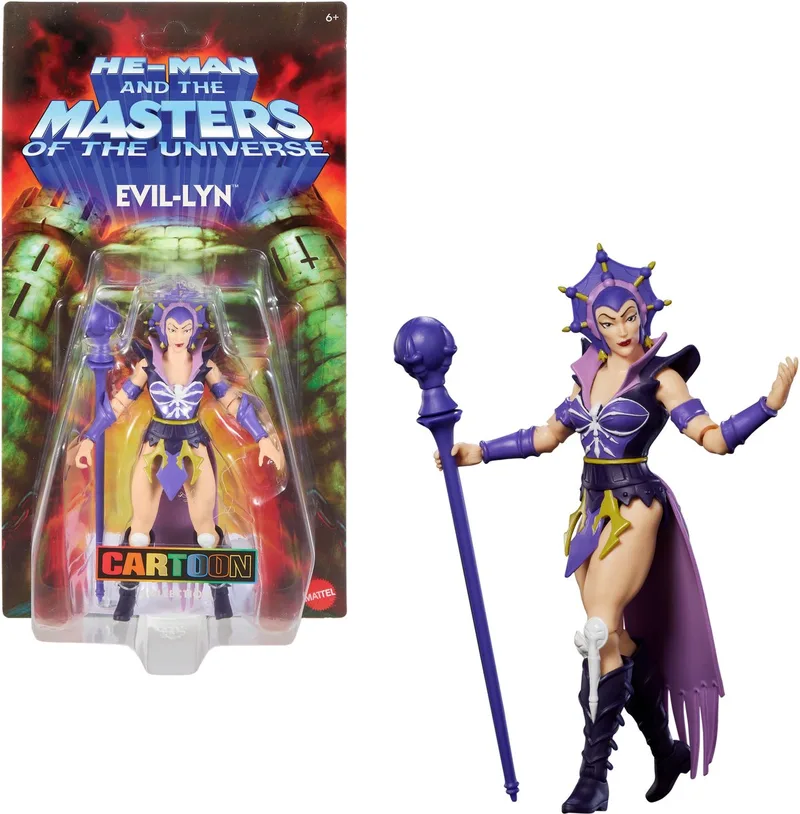 Masters of the Universe Origins Action Figure Cartoon Collection: Evil-Lyn 14 cm Action Figuur by Mattel in Multicolour – product photo