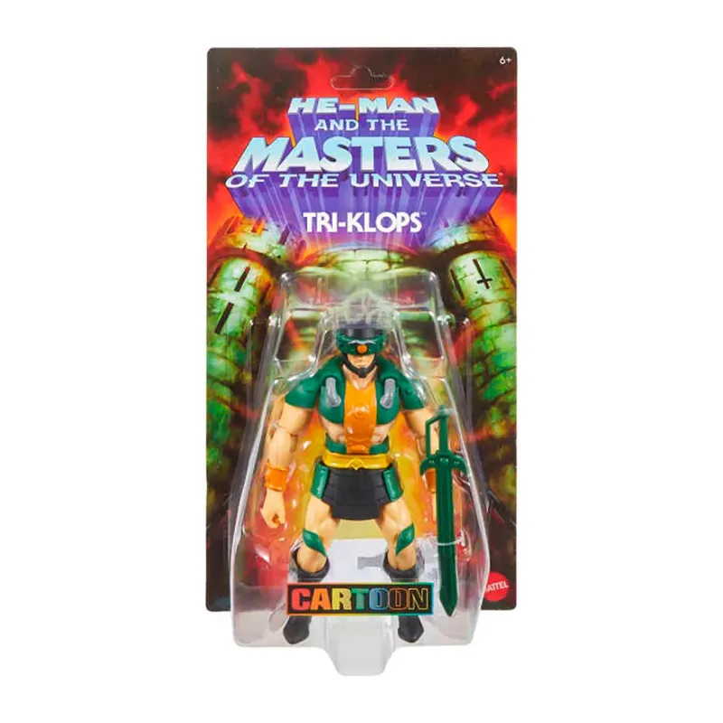 Masters of the Universe Origins Action Figure Cartoon Collection: Tri-Klops 14 cm Action Figuur van Mattel in Meerkleurig – productfoto 2 van 2