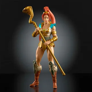 Masters of the Universe Origins Action Figure Cartoon Collection: Teela 14 cm Action Figuur van Mattel in Meerkleurig – productfoto 3 van 6