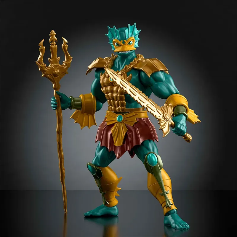 Masters of the Universe Origins Action Figure Cartoon Collection: Mer-Man 14 cm Action Figuur van Mattel in Meerkleurig – productfoto 5 van 6