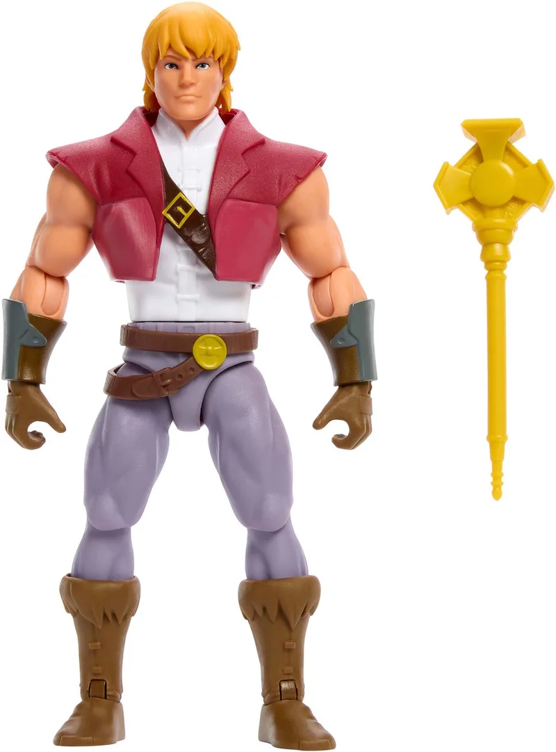 Masters of the Universe Origins Action Figure Cartoon Collection: Prince Adam 14 cm Action Figuur van Mattel in Meerkleurig – productfoto