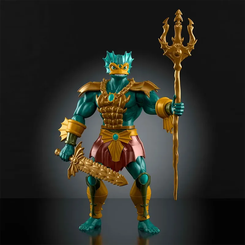 Masters of the Universe Origins Action Figure Cartoon Collection: Mer-Man 14 cm Action Figuur van Mattel in Meerkleurig – productfoto 4 van 6