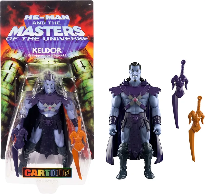 Masters of the Universe Origins Action Figure Cartoon Collection: Keldor 14 cm Action Figuur van Mattel in Meerkleurig – productfoto