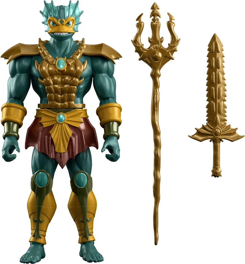 Masters of the Universe Origins Action Figure Cartoon Collection: Mer-Man 14 cm Action Figuur van Mattel in Meerkleurig – productfoto 1 van 6
