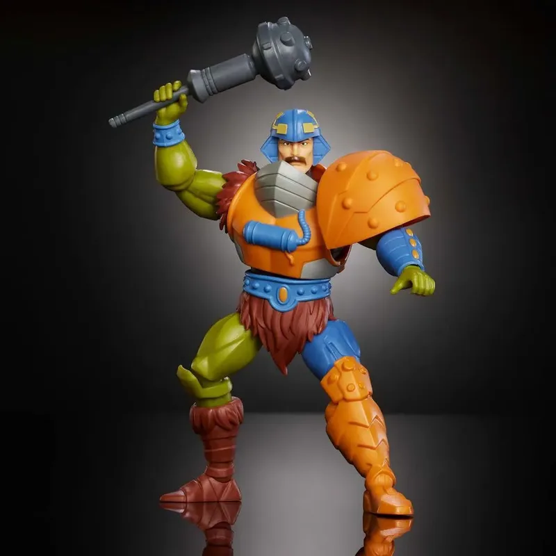Masters of the Universe Origins Action Figure Cartoon Collection: Man-At-Arms 14 cm Action Figuur van Mattel in Meerkleurig – productfoto 4 van 4