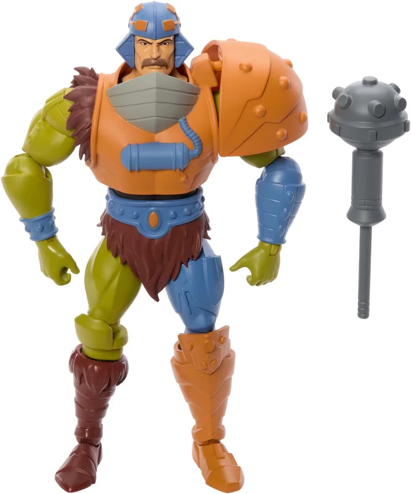 Masters of the Universe Origins Action Figure Cartoon Collection: Man-At-Arms 14 cm Action Figuur van Mattel in Meerkleurig – productfoto 1 van 4