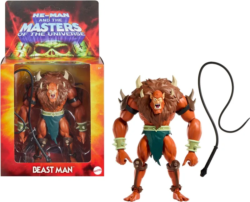 Masters of the Universe Origins Deluxe Action Figure Beast Man 14 cm Action Figuur van Mattel in Meerkleurig – productfoto