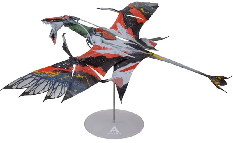 Avatar: Fire and Ash Action Figure Quaritch's new Banshee Action Figuur by McFarlane Toys in Multicolour – product photo