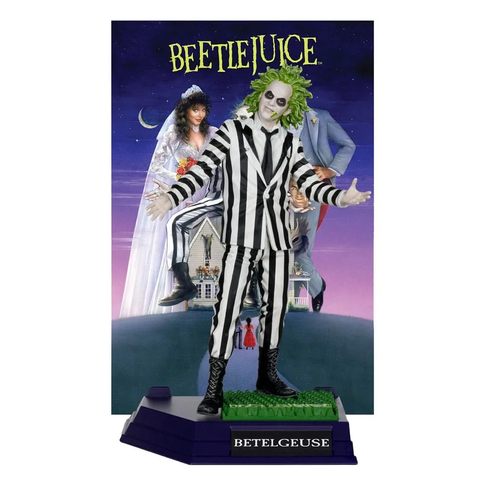 Beetlejuice 1988 Movie Maniacs Statue de McFarlane Toys – photo produit