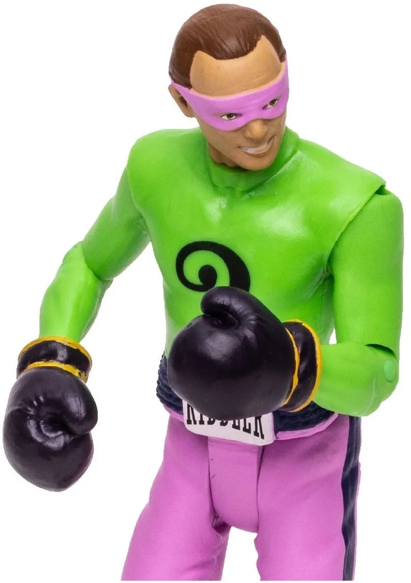DC Comics: Batman 1966 TV Series - The Riddler in Boxing Gloves 6 inch Action Figure by McFarlane Toys in Bonte kleuren – product photo