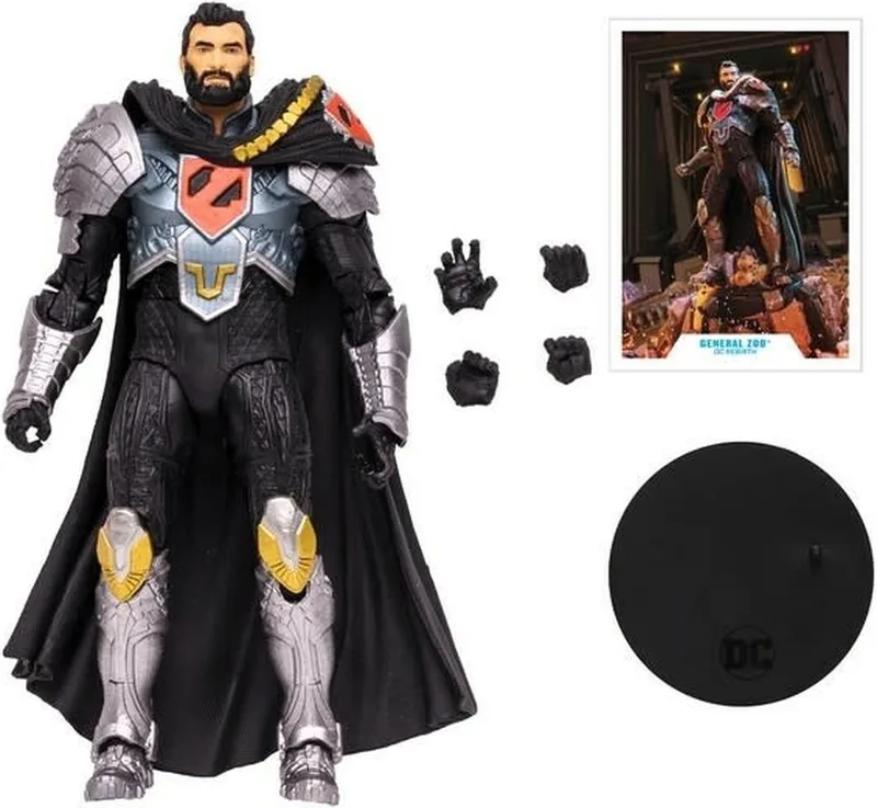 DC Comics: Rebirth - General Zod 7 inch Action Figure by McFarlane Toys in Bonte kleuren – product photo