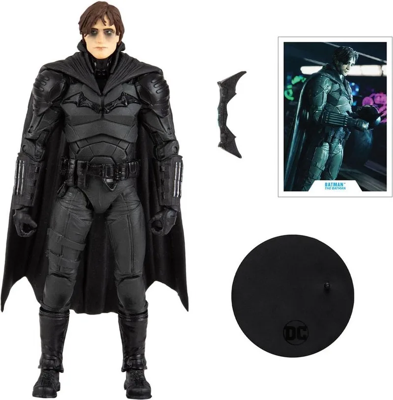DC Multiverse Action Figure Batman Unmasked (The Batman) 18 cm by McFarlane Toys in Multicolour – product photo