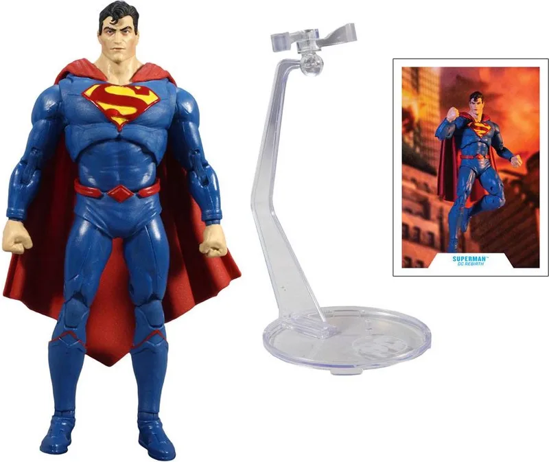 DC Multiverse Action Figure Superman DC Rebirth 18 cm by McFarlane Toys in Blue – product photo