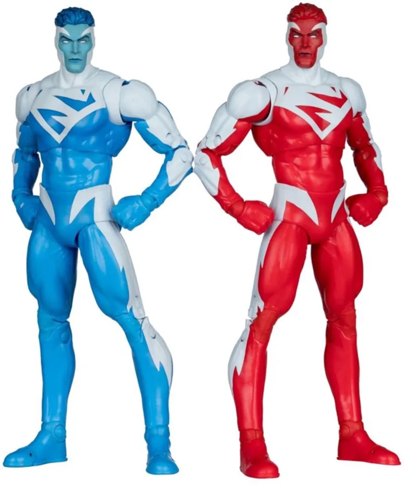 DC Multiverse Action Figuur 2-Pack Superman Blue vs. Superman Red (Gold Label) 18 cm Action Figuur van McFarlane Toys in Meerkleurig – productfoto