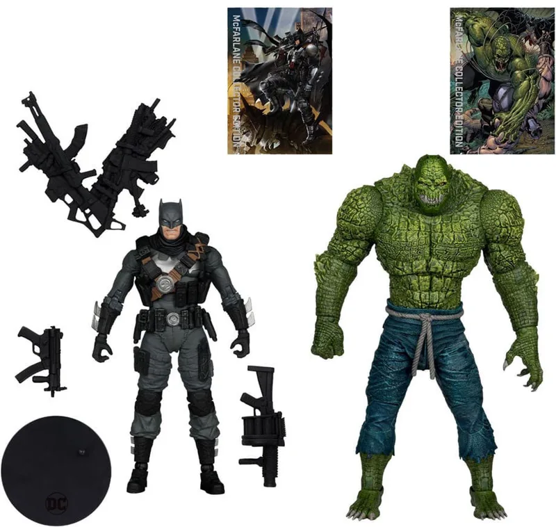 DC Multiverse McFarlane Collector Edition Action Figure 2-Pack #03 Batman vs. Killer Croc 18 cm Action Figuur by McFarlane Toys in Multicolour – product photo