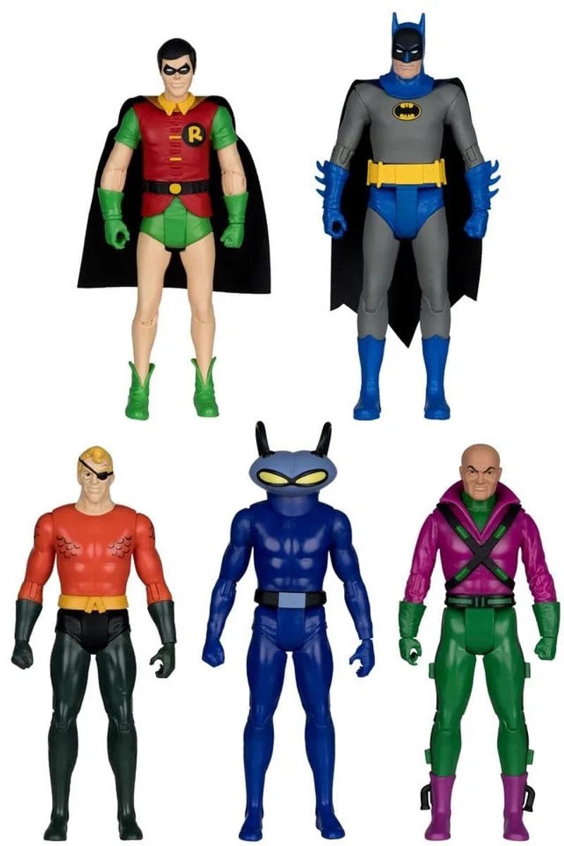 DC Retro Super Friends Action Figures 15 cm Wave 15 Assortment (6) van McFarlane Toys in Meerkleurig – productfoto