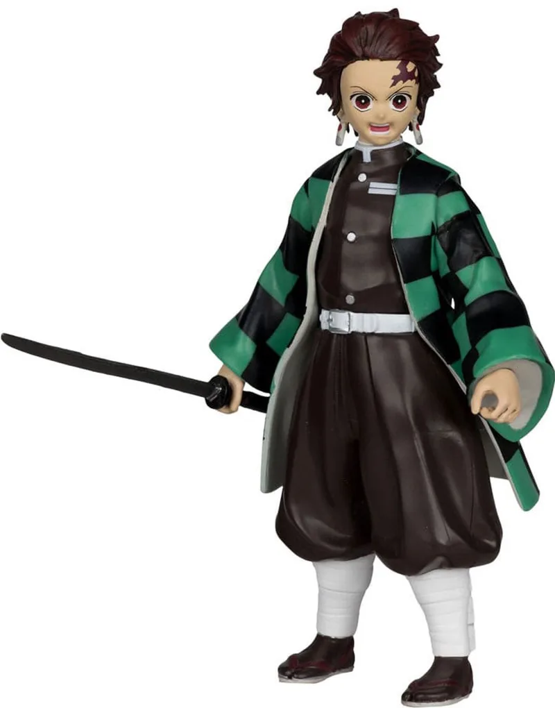 Demon Slayer: Kimetsu no Yaiba Action Figure Tanjiro Kamado 13 cm van McFarlane Toys in Meerkleurig – productfoto