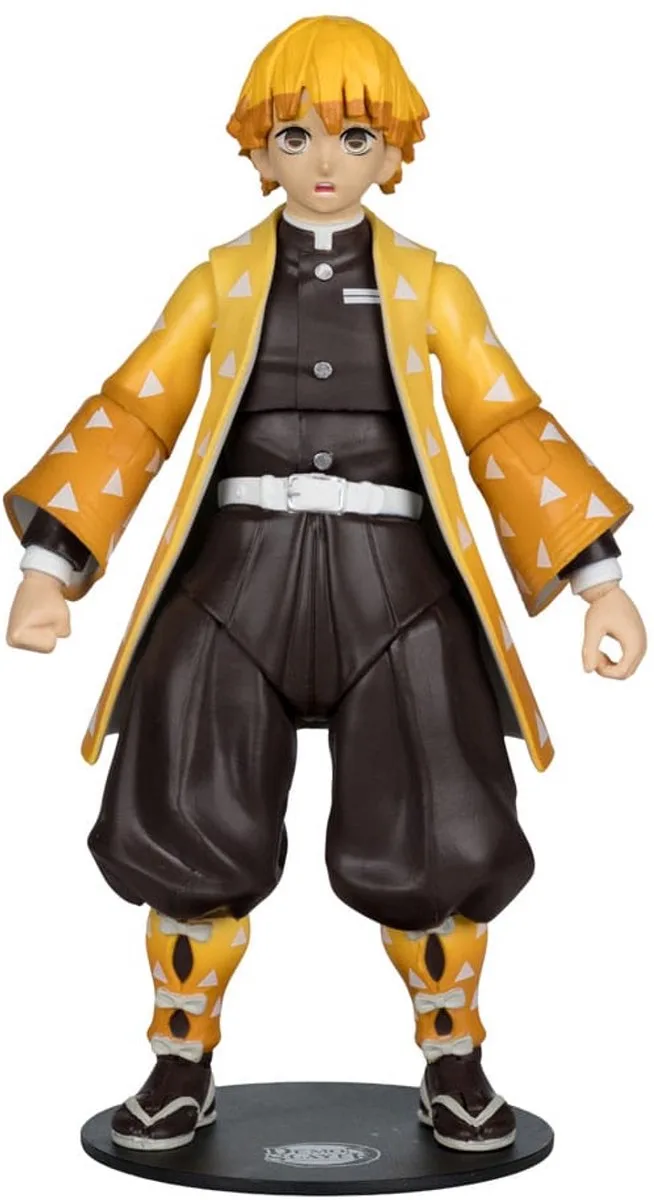 Demon Slayer: Kimetsu no Yaiba Action Figure Zenitsu Agatsuma Plantinum Edition 15 cm Action Figuur by McFarlane Toys in Multicolour – product photo
