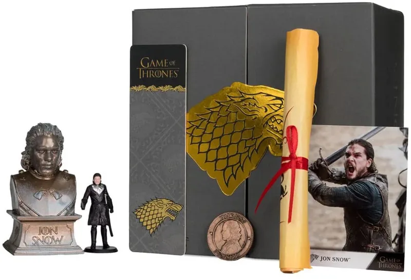 Game of Thrones Collector Box Jon Snow Mini-Figuur by McFarlane Toys in Multicolour – product photo