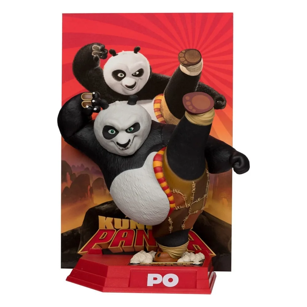Kung Fu Panda PVC Statue Po de McFarlane Toys – photo produit