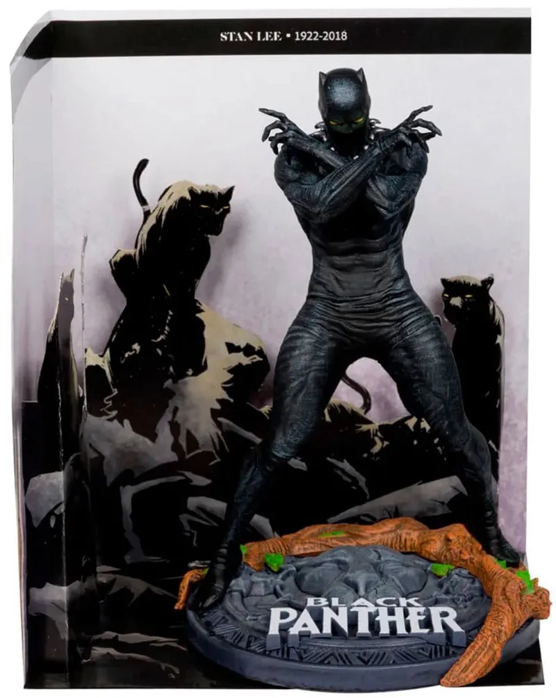 Marvel Collection PVC Statue 1/10 Black Panther (Marvel Knights #4)17 cm Beeld by McFarlane Toys in Multicolour – product photo