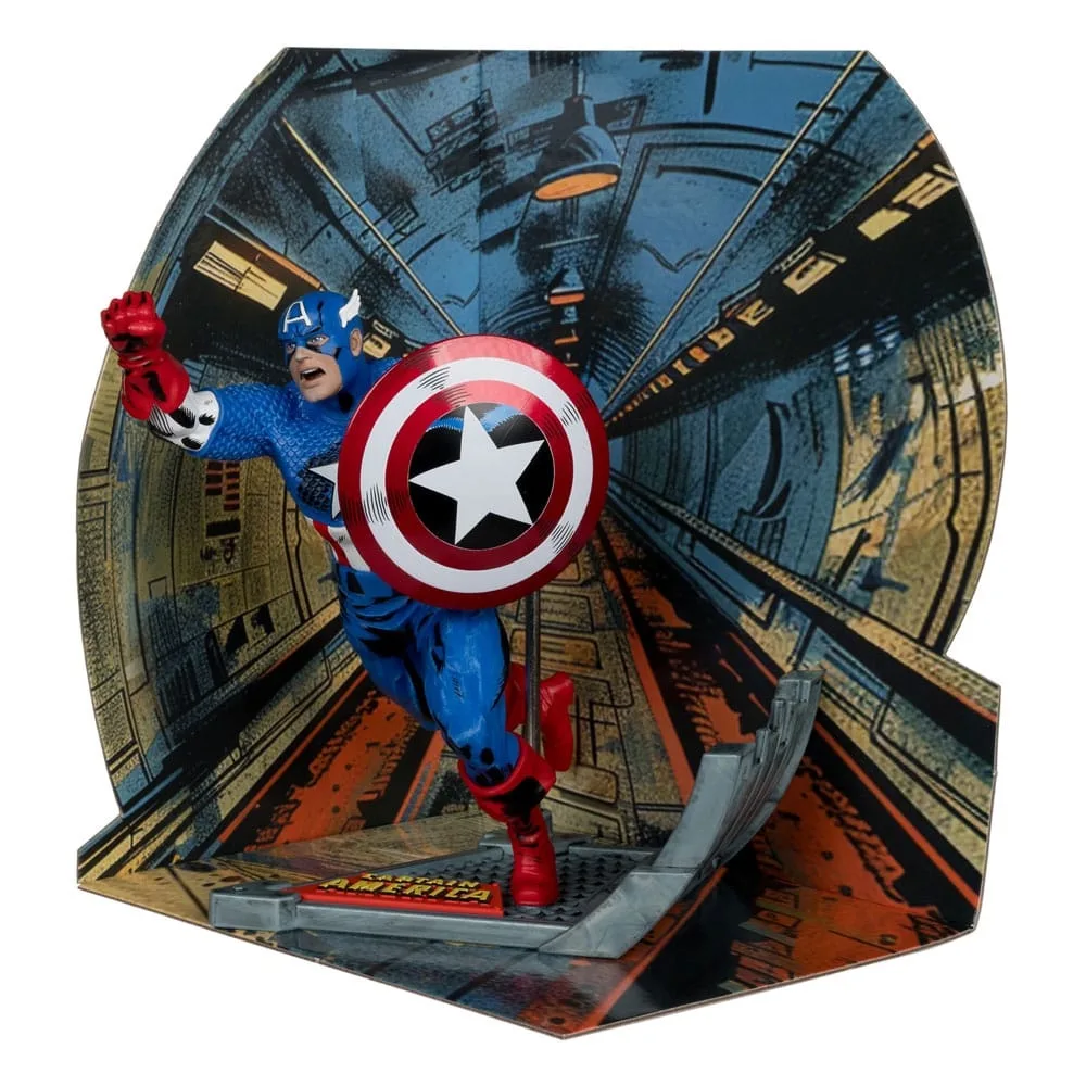 Marvel PVC Statue 1/10 Captain America van McFarlane Toys – productfoto