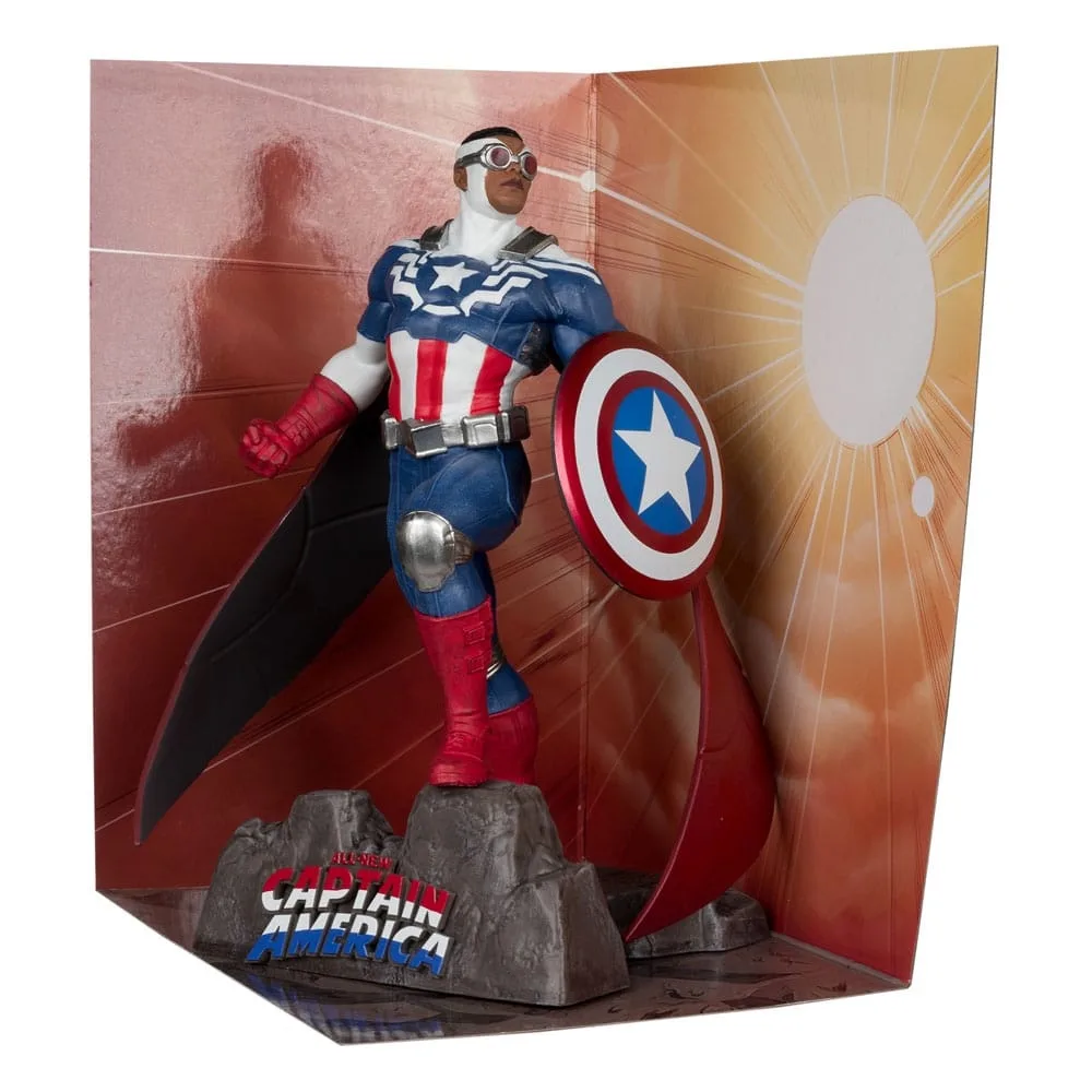 Marvel PVC Statue 1/10 Captain America by McFarlane Toys – product photo