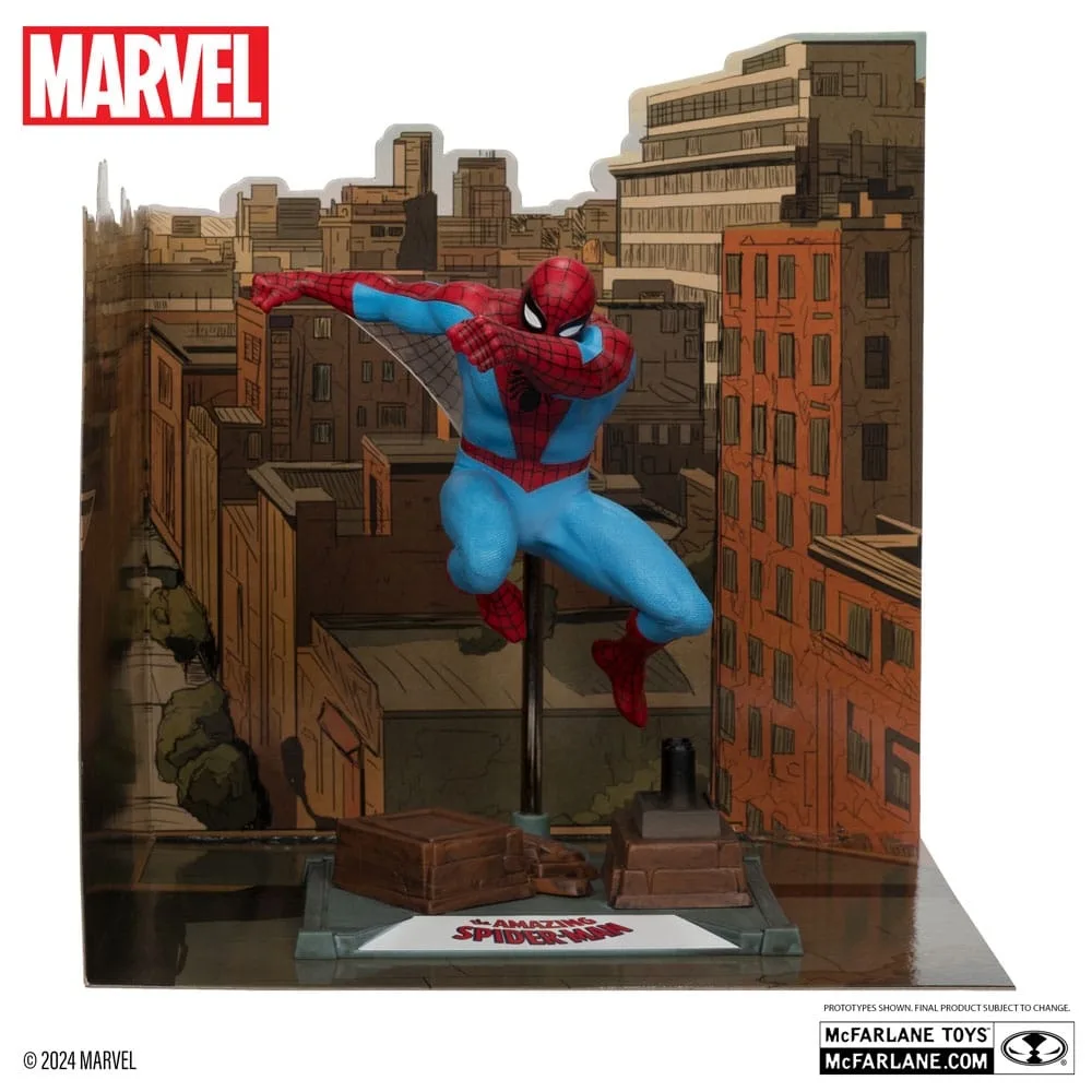 Marvel PVC Statue 1/10 Spider-Man von McFarlane Toys – Produktfoto