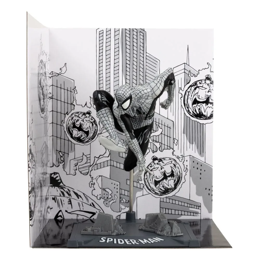 Marvel PVC Statue 1/10 Spider-Man (Line Art) van McFarlane Toys – productfoto