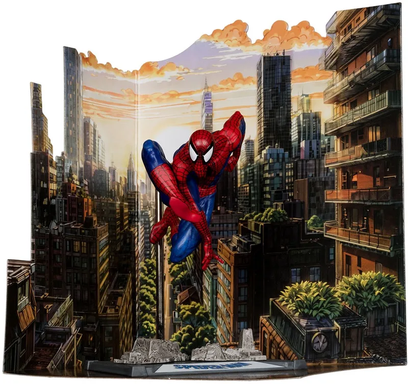 Marvel PVC Statue 1/10 Spider-Man (Spider-Man #6) 9 cm Action Figuur by McFarlane Toys in Multicolour – product photo