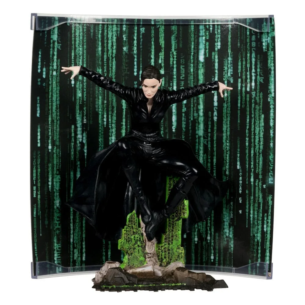 Matrix Movie Maniacs Trinity Statue by McFarlane Toys – product photo