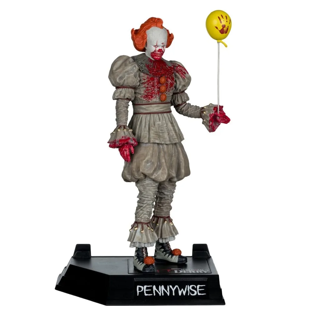 Movie Maniacs PVC Statue Pennywise (Bloody) de McFarlane Toys – photo produit