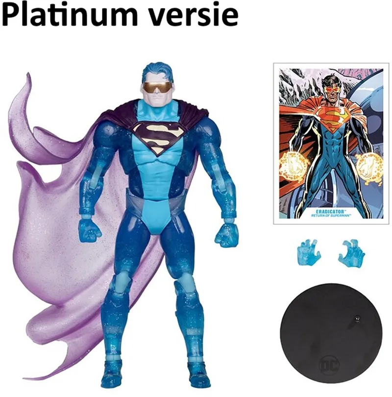 Return of Superman DC Multiverse Action Figure Eradicator (Platinum Edition) 18 cm Action Figuur by McFarlane Toys in Multicolour – product photo