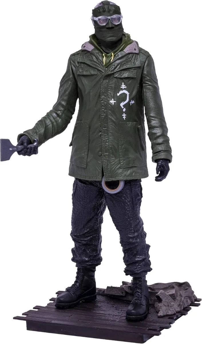 Riddler - The Batman Movie Posed PVC Statue 30 cm by McFarlane Toys in Multicolour – product photo