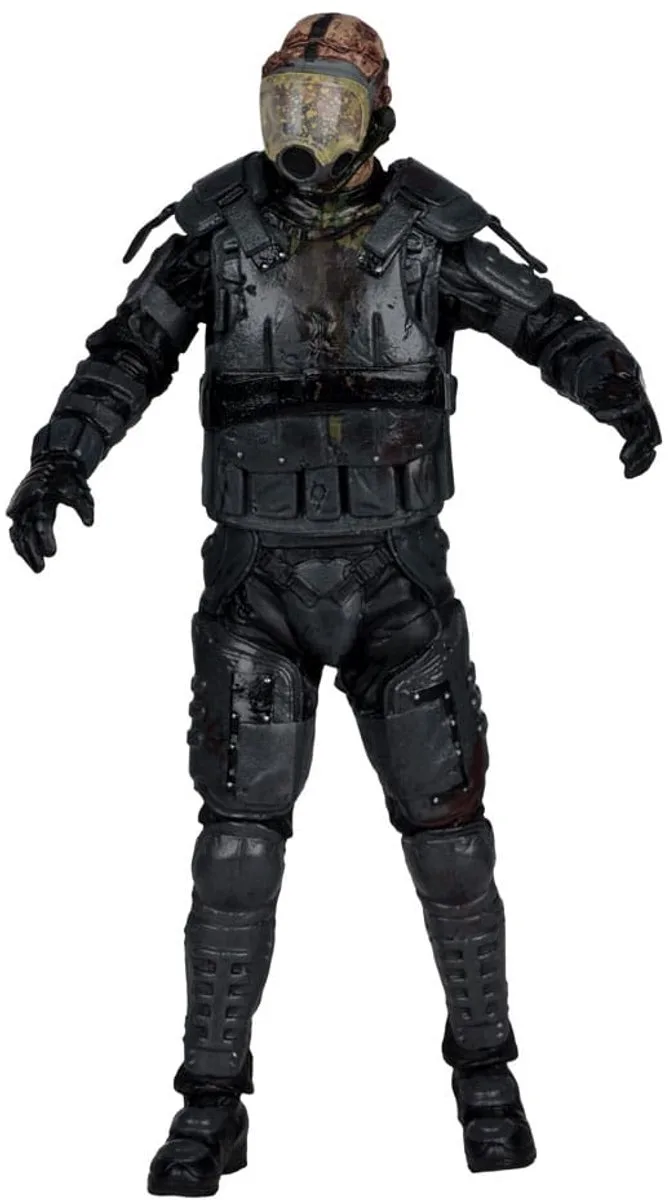 The Walking Dead Action Figure Gas Mask Zombie (Season 4) 13 cm Action Figuur by McFarlane Toys in Multicolour – product photo