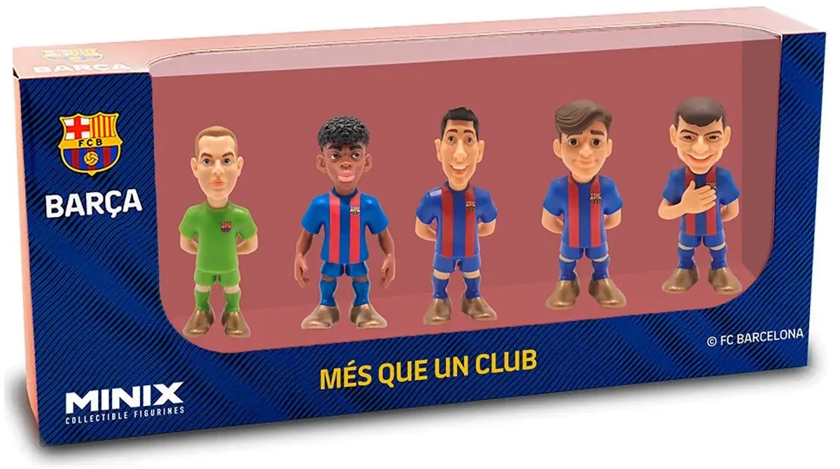 Fc Barcelona 7 Cm Figuur Veelkleurig by Minix – product photo