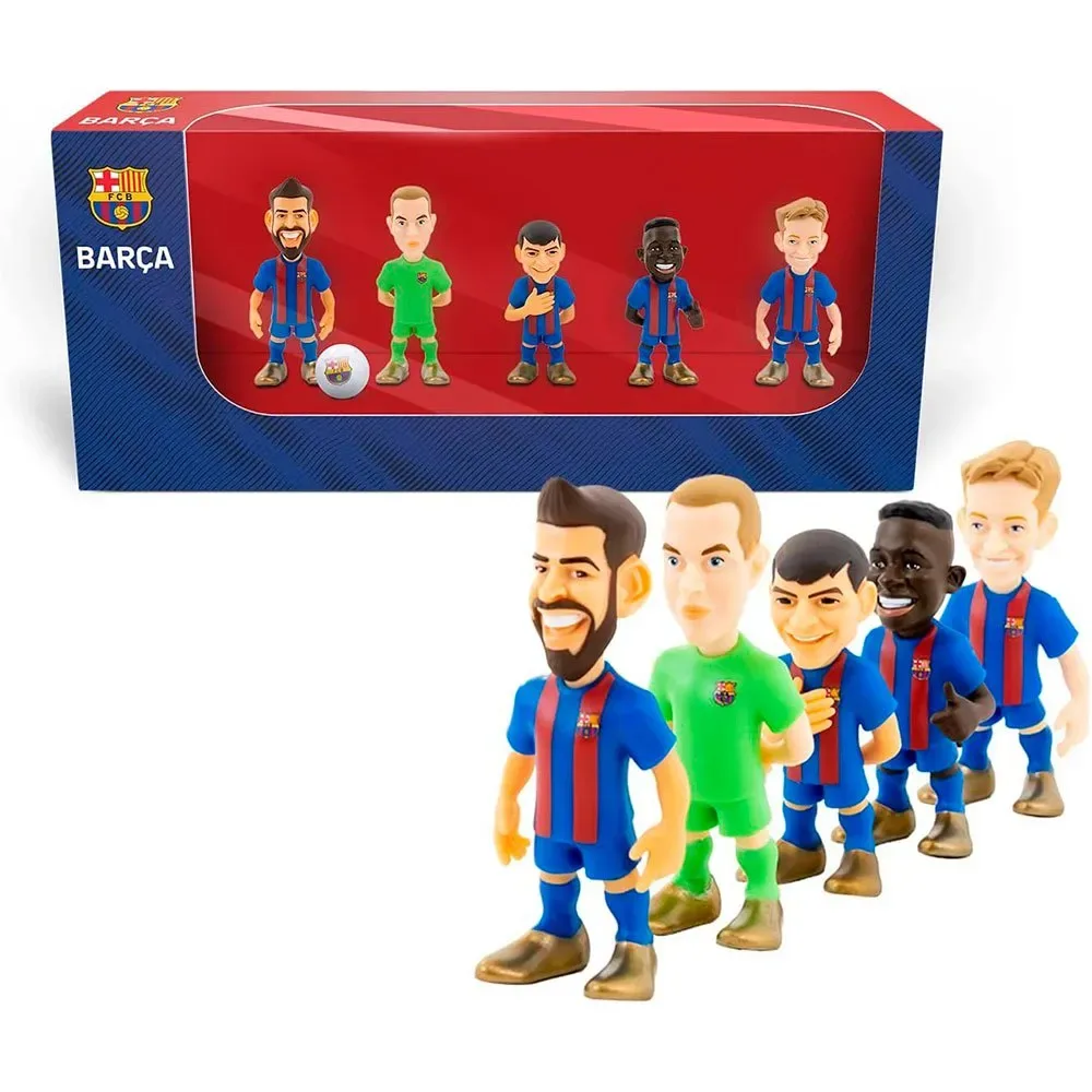 Pack 5 Figurines Barcelone 7 Cm de Minix – photo produit