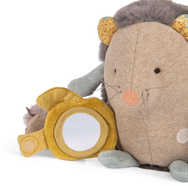 Activiteitenknuffel 'Egel' Trois Petits Lapins by Moulin Roty in Beige – product photo