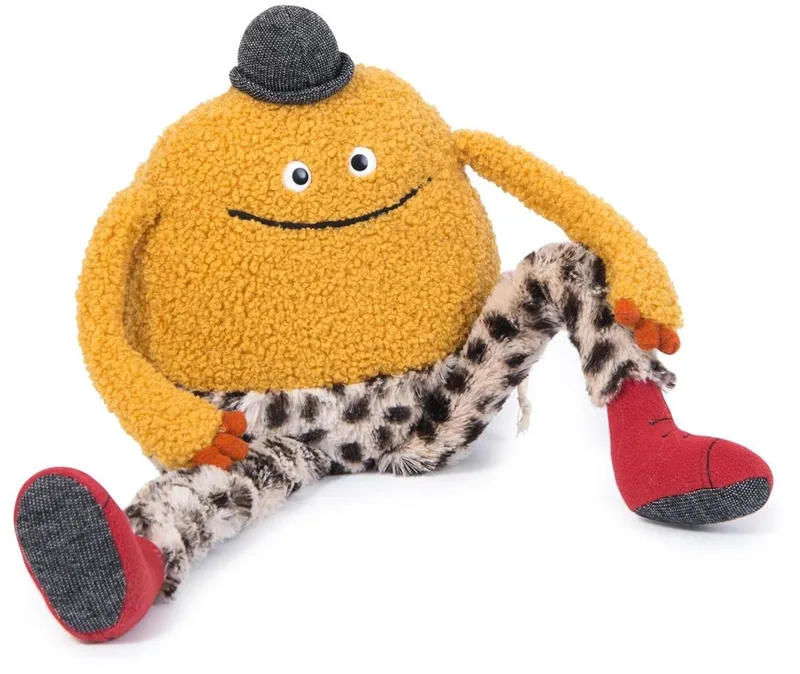 Gele Mouni van 'Les Schmouks' by Moulin Roty in Brown – product photo