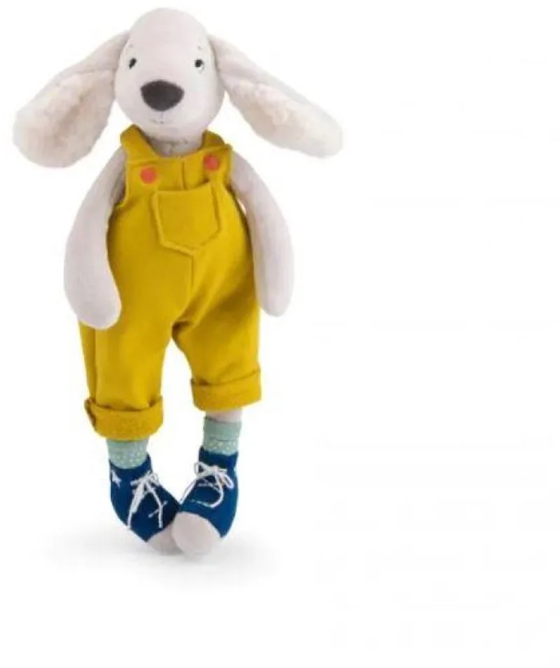 Knuffel Hond Pilou by Moulin Roty in Blue – product photo