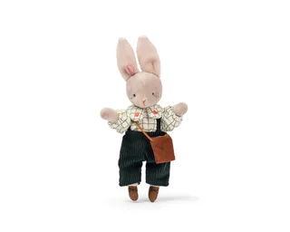 knuffelkonijn les minouchkas - nine - 25,5 cm by Moulin Roty in Beige – product photo 3 of 5
