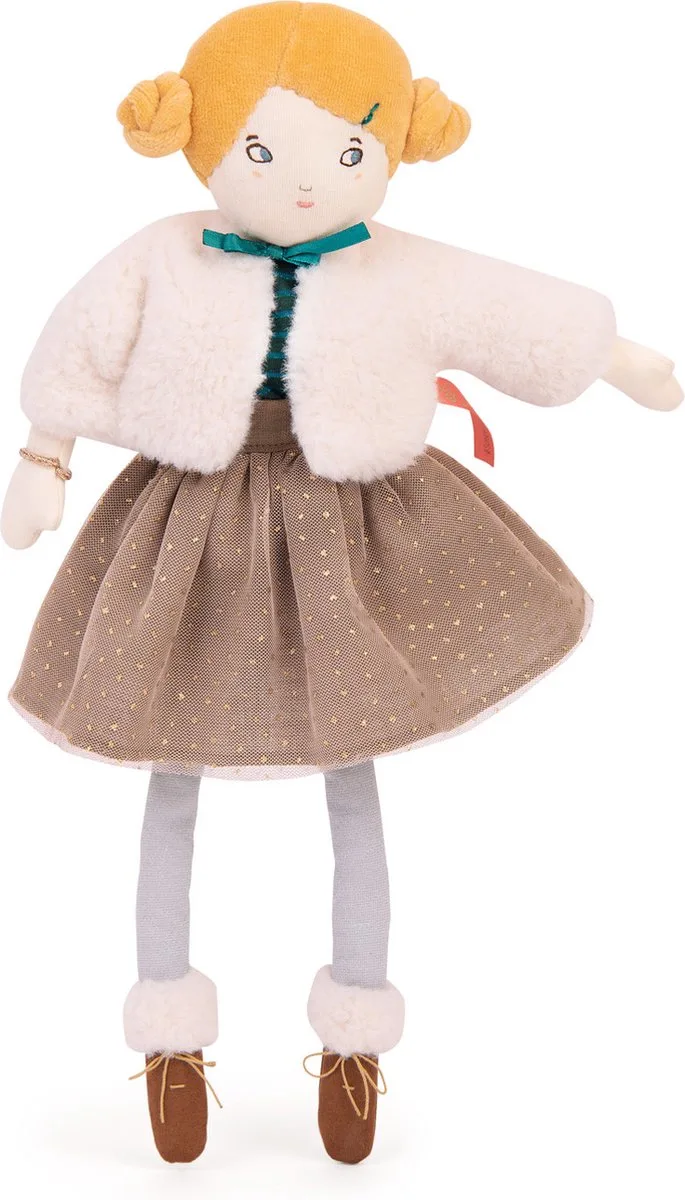 Limited edition pop 2021 Miss Eglantine Les Parisiennes från Moulin Roty i Vit – produktbild