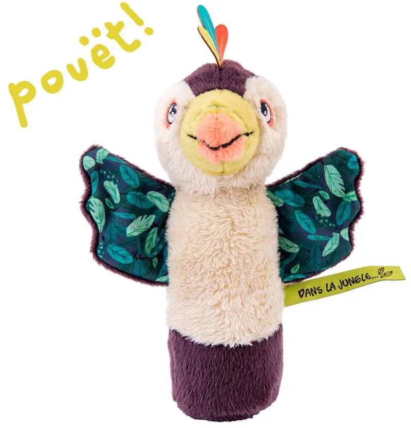Piepspeeltje/Pieper Toekan 'Pakou' de Moulin Roty en Beige – photo produit
