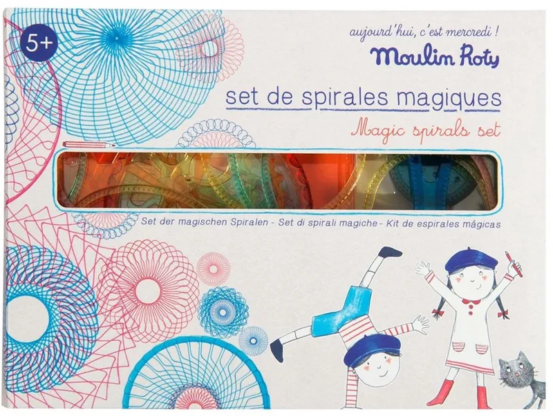 Set met Magische Spiralen de Moulin Roty en Multicolore – photo produit